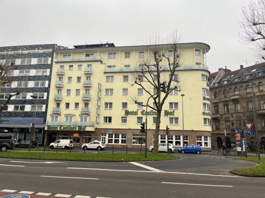 Blick auf das Hotel Coellner Hof