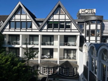 Innenhof im Parkhotel von Nümbrecht