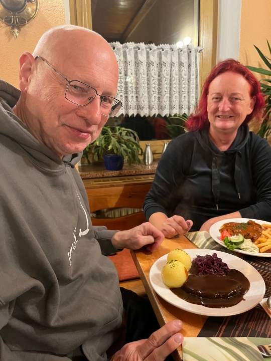 Manfred und Susi schmeckt es gut