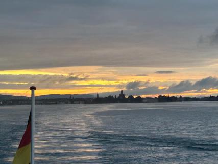 Blick zurück auf Konstanz